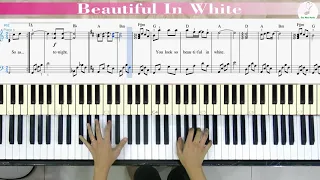 Beautiful In White Piano cover (Shane Filan) | Arranged by Linh Nhi