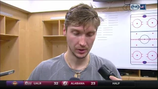 Moment in Blue Jackets win makes Bobrovsky go 'Wow'