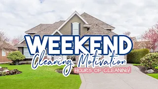 EXTREME CLEAN WITH ME MARATHON- 2 HOURS OF EXTREME CLEANING MOTIVATION- WEEKEND CLEANING MOTIVATION