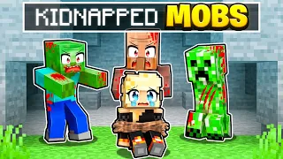 KIDNAPPED By EVIL MOBS in Minecraft