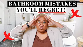BAD Bathroom Design Mistakes + How to Fix them! + EXCITING ANNOUNCEMENT