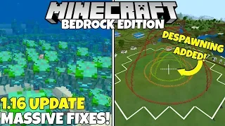 Mojang FIXED The Two Biggest Bugs In Minecraft Bedrock! (1.16 Nether Update Beta)