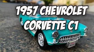 Chevrolet Corvette C1 1957 | diecast 1:24 | Unboxing