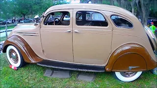 1935 DeSoto Airflow Four Door Sedan BrnTan VB 0316246810