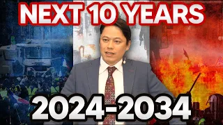 PROPHECY of NEXT 10 YEARS 2024-2034 | 🇫🇷France triggers the Red Horse | How Long till TRIBULATION?