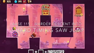 King of Thieves Base 108 Hard timing saw jump ( including saw jump Tutorial )