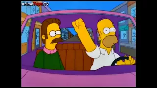 The Simpsons: Homer and Ned go to Las Vegas