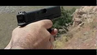 Hellenic Special Forces Glock 17 firing in slow motion.