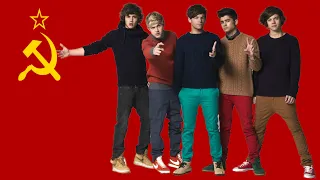 One Direction What Makes You Beautiful - USSR National Anthem Remix