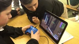 He gets EXPELLED for playing Fortnite.. (GONE WRONG!)