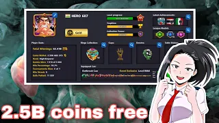 2.5B coins free legendary 6 cue id for sell rs.14# #2b #coin