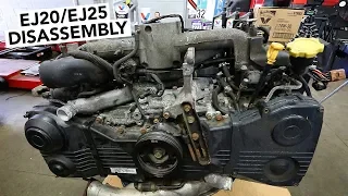 SUBARU Engine Rebuild - EJ20 / EJ25 Teardown How To