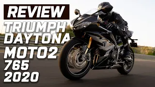 Triumph Daytona Moto2 765 Review (2020) | Incredible Dyno Test Engine Sound | Visordown.com