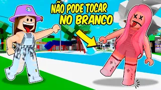 BROOKHAVEN MAS NÃO PODE TOCAR NO BRANCO - Roblox @familiamaffi