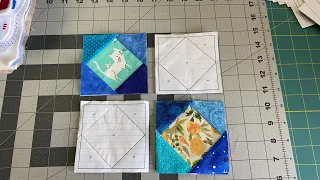 Square in a Square Paper Pieced