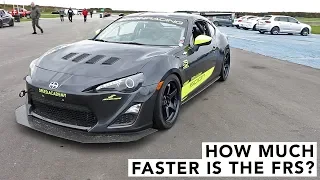 How Much Faster is +40 WHP? Scion FRS Track Review