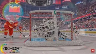 Goals! Goals! Goals! Calgary Flames vs LA Kings 4K! Full Game Highlights NHL 22 PS5 Gameplay