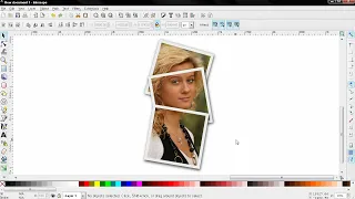 Photo Collage Effect From Single Image - Inkscape Tutorial