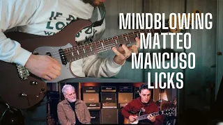 Mindblowing Matteo Mancuso Licks from Rick Beato Interview Part 1