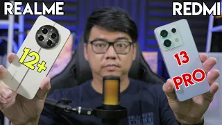 SIAPA YANG LEBIH UNGGUL?! FULL COMPARISON REDMI NOTE 13 PRO 5G VS REALME 12+ 5G