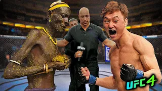 Doo-ho Choi vs. Dassanech Ethiopian | Tribe MMA (EA sports UFC 4)