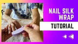 Silk Wrap Nail Tutorial: #nails #nailwraps #educational #explore #explorepage #nails #cosmetology