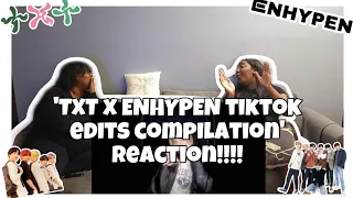 TXT X ENHYPEN TIKTOK EDITS COMPILATION REACTION!!!!!!!!!!!🥵🤣