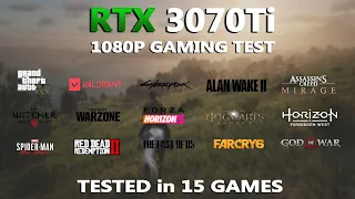 RTX 3070Ti Gaming Benchmark Test on 1080p | Tested in 15 Games | All Preset Gaming Test |