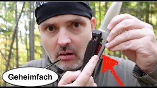 Das🇨🇭 Bushcraft Messer mit Geheimfach - KLÖTZLI 🇨🇭BUSHCRAFT