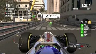 F1 2011 Coop Season 2 Monaco 50% Race #2