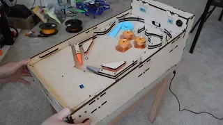 Arduino Pinball Machine - 3d Printing & Lasercutting