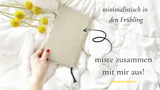 10 Dinge, die Du jetzt im Frühling ganz einfach ausmisten kannst I declutter with me I saltypeanut