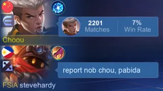 PRANK NOOB CHOU !! (they report me)