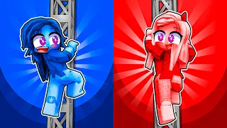 Blue & Red Tower of Teamwork Obby! | Roblox