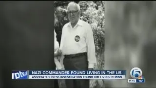 Nazi commander found living in the U.S.