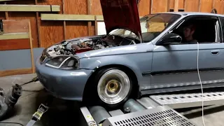 How Much HP Does A Stock B20 With Bolt On's Make?