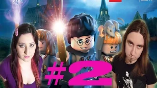 LEGO Harry Potter Years 1-4 Walkthrough 100% Part 2: Out of the Dungeons, Story Mode 2 Player