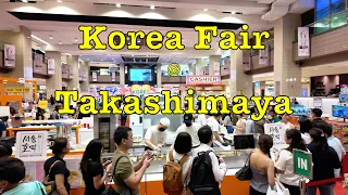 Korea Fair at Takashimaya Square B2 Walkthrough #singapore #koreanfood #fair #takashima #pocket3