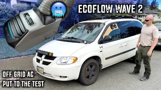 Testing Out & Sleeping With EcoFlow's Portable Wave 2 Air Conditioner/Heater