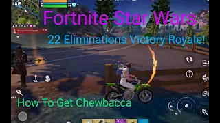 Fortnite Star Wars Luke, Yoda & Chewbacca Victory Royale With 22 Eliminations! Chapter 5 Season 2