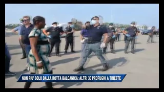 14/07/2017 - NON PIU' SOLO DALLA ROTTA BALCANICA: ALTRI 30 PROFUGHI A TRIESTE