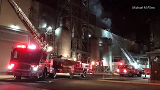 3-30-20 | Oxnard | 1:42am | 2nd Alarm Fire at Procter & Gamble Factory.