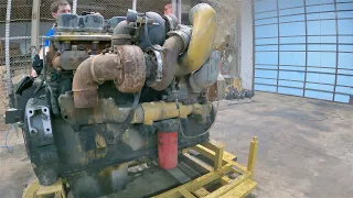 Compound Turbo 15.2L Caterpillar C15 Core Diesel Engine - Will it Run?