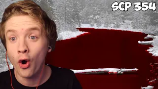 There Is A Mysterious Red Pool In Canada! (SCP  354 Reaction)
