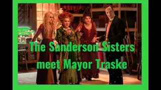 Hocus Pocus 2: The Sanderson Sisters meet Mayor Traske (Scene clip) - #hocuspocus2