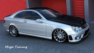 MERCEDES CLK W209 TUNING AMG BODY KIT