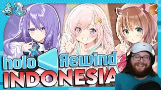 HoloRewind 2020 Hololive Indonesia Generation 1 REACTION! Risu, Moona, Iofi!