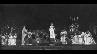 Maria Callas, Nicola Rossi-Lemeni and Helena Arizmendi at the Teatro Colon (July 9, 1949)