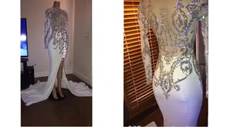 How to Make a Multipanel Mermaid Prom Dress Part 2