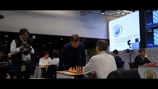 Strong start from Magnus Carlsen  vs Boris Savchenko /World Rapid Chess Championship 2019